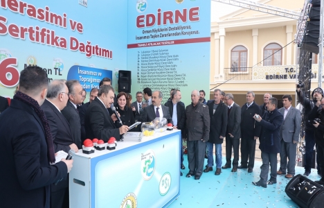 Edirne'de 18 tesisin temeli atıldı!