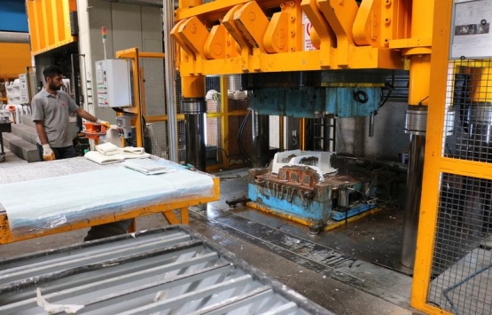 Konya da ateşe dayanıklı evler üretiliyor!