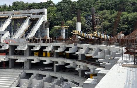 Vodafone Arena inşaatı son durum fotoğrafları!