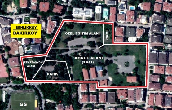 Florya da askeri lojman arazisine lüks konut projesine CHP den itiraz!