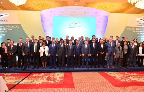 Kenan Şahin'den İmar Mevzuatı Çalıştayı’na destek!