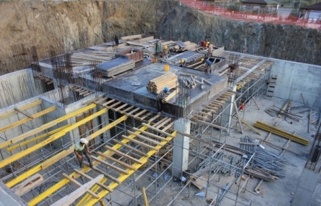 Sungurlu Meslek Yüksekokulu'nun inşaatı devam ediyor!