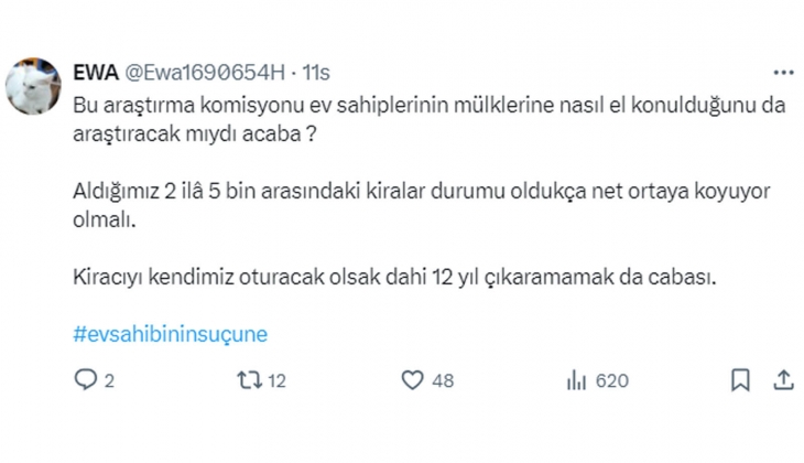 Artan kira sorununa çözüm için Meclis te araştırma komisyonu kurulması önerisi reddedildi!