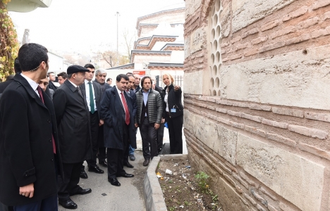 Vasip Şahin Ali Paşa Medresesi'ni inceledi!