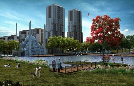 Hayat Park Meydanı Bahçekent in ilk görselleri!