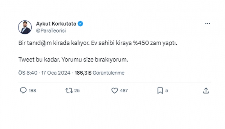 Ev sahibinden kiraya yüzde 450 zam! Vatandaşlar ikiye bölündü: Bu normal mi, değil mi?