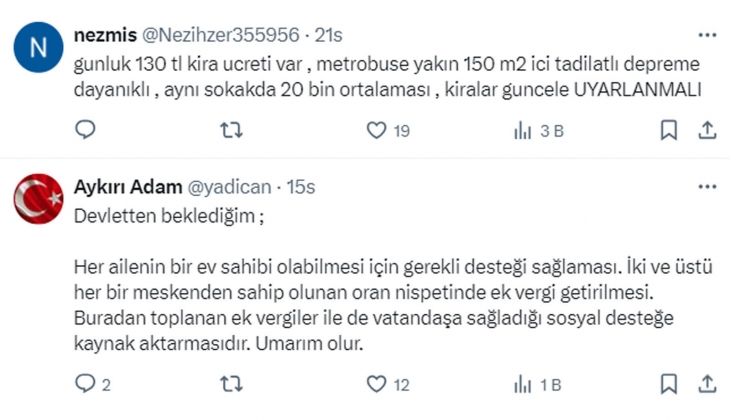 Yüzde 25 zam sınırı kaldırılınca ne olacak? Kira artışları yıllık asgari enflasyon oranında olması kanunlaştırılmalı!