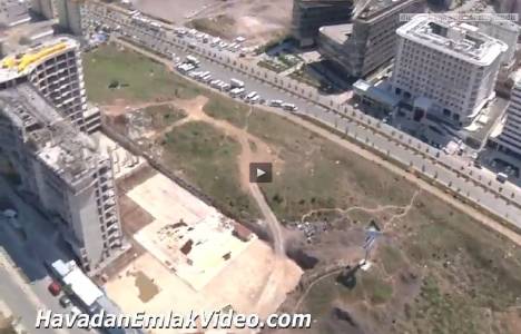 Elit Grand Palas Konutları'nın havadan en yeni görüntüleri!