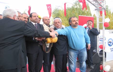 Van Erciş'te otobüs terminal binasının temeli atıldı!