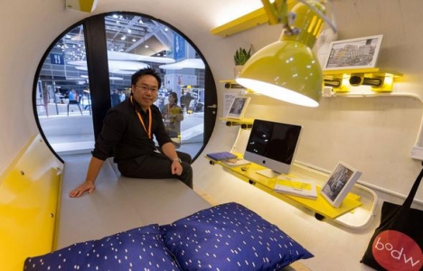 Hong Kong da barınma sorununa "silindir ev" çözümü!