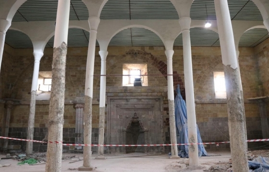 Tarihi Sungurbey Camisi nde restorasyon çalışmalarının yüzde 60 ı tamam!