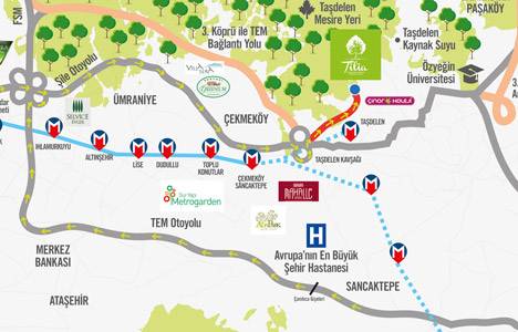 Tilia Çekmeköy ödeme planı!