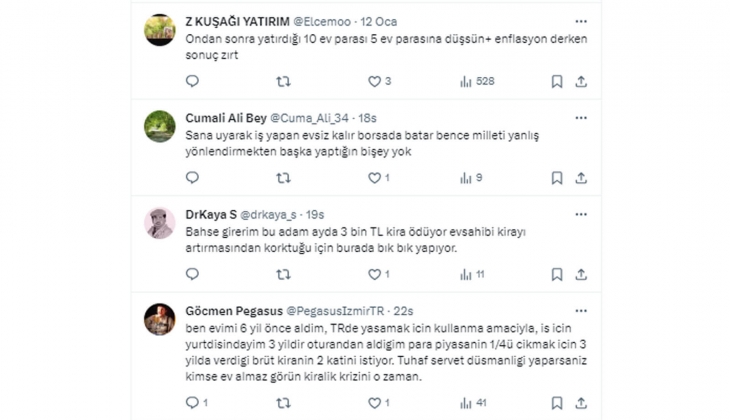 Norveç te 10 tane evi olan birine denk gelemezsin! Çünkü 10 kişinin birer evi vardır! 