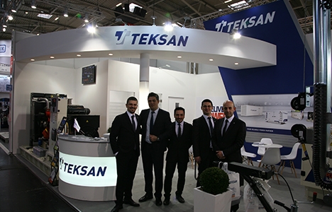 Teksan, Bauma Fuarı'na katıldı!