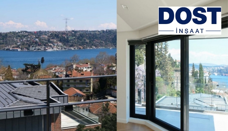 Bebek’teki boğaz manzaralı ikiz bina 407 milyon TL’ye satışta!