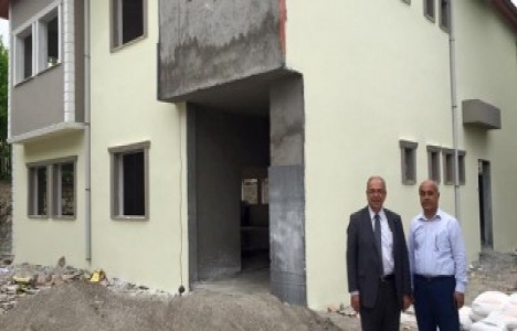 Adıyaman Ulucami Mahallesi'nde taziye evi çalışmaları sürüyor!