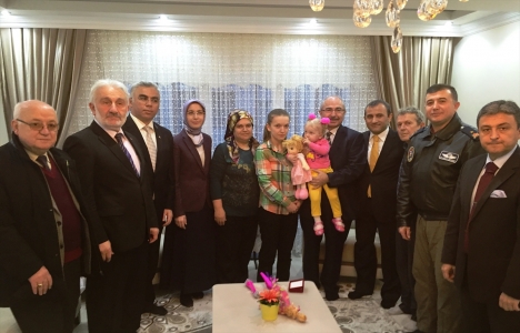 Şehit polis İlker Narin'in eşine Bandırma'da ev alındı!