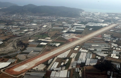 Alanya Gazipaşa Havalimanı'nın pisti uzatılıyor!