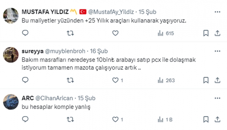 Şu an en ucuz otomobilin aylık masrafı 7 bin TL! Artık araç almak da kullanmak da pahalı!
