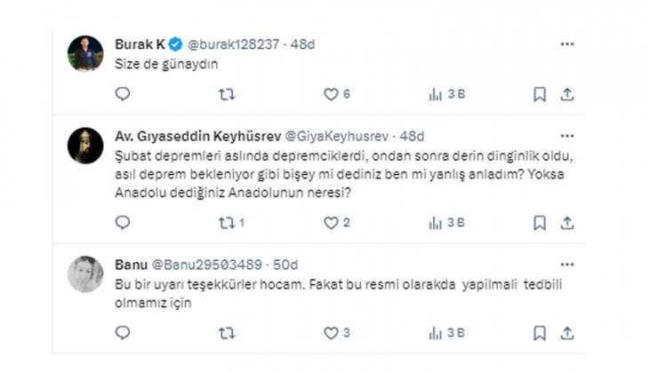 Prof. Dr. Övgün Ahmet Ercan, o bölgeyi işaret etti: Gerildi gerildi, durdu, şimdi beklemede!