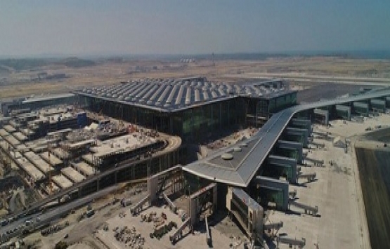 3. havalimanı tarihi sefer öncesi havadan görüntülendi!