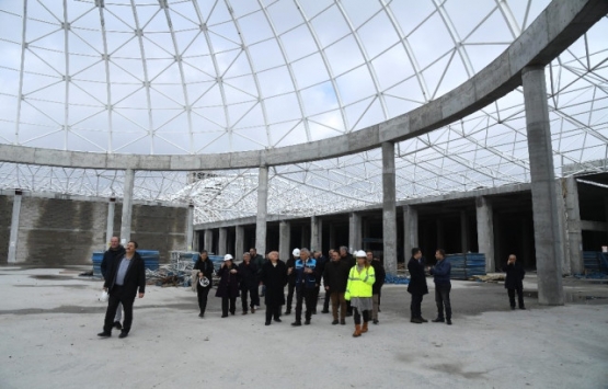 Isparta Şehirlerarası Terminal in kaba inşaatı bitti!