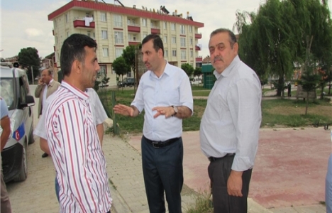 İbrahim Sarıcaoğlu Samsun Kavak'taki çalışmaları inceledi!