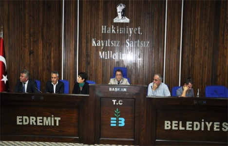 Edremit Belediye Meclisi Ekim toplantısında imar görüşüldü!