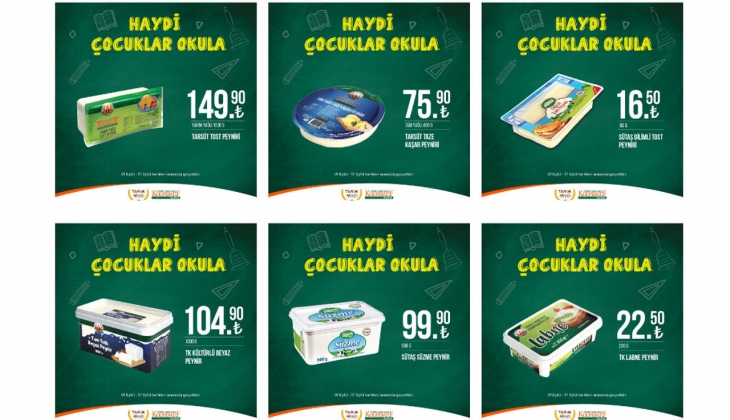 Tarım Kredi den bomba indirim! Yeni ayda zeytin 64, kağıt havlu 46, yumurta 39 TL ye düştü! Hemen dip fiyatlara bakın!