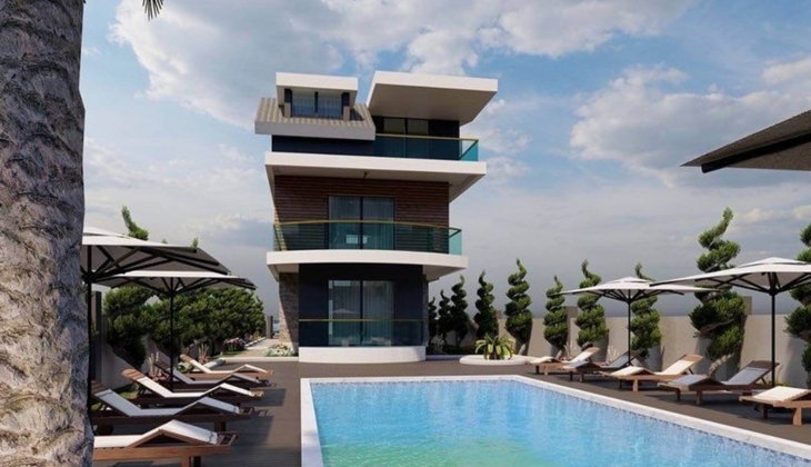 Antalya GMF Lotus Villa da fiyatlar 11 milyon 750 bin TL den başlayan fiyatlarla!