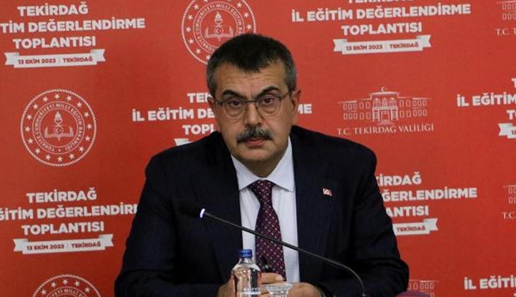 Bakan Yusuf Tekin: 2000 öncesi yapı stokları kontrol edildi, 1583 okul yıkılıp baştan yapıldı!