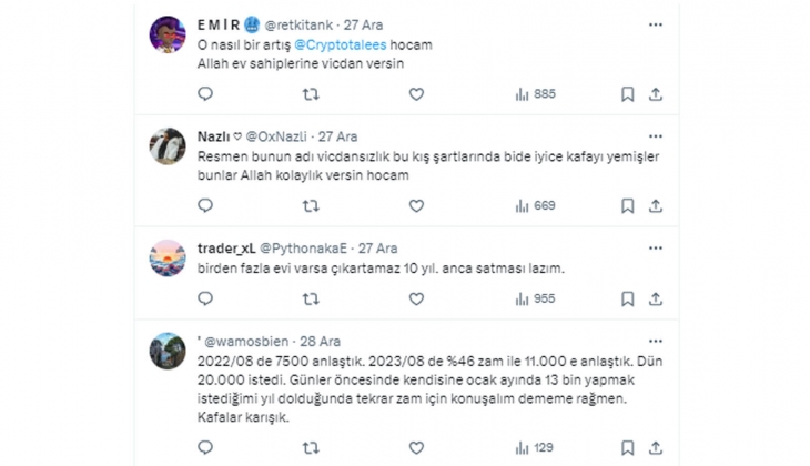 7 bin 500 TL olan ev kirası 25 bin TL ye çıkarılabilir mi? Ev sahibi mi haklı, kiracı mı?