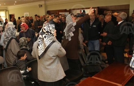 Erzincan'da TOKİ kurasında gerginlik!