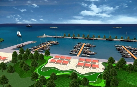 Beykoz Marina projesinin görselleri!