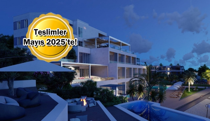 Foça Port'ta 1+1 konutlar 7 milyon 150 bin TL'den başlayan fiyatlarla! 