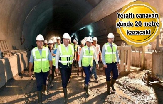 Fahrettin Altay-Narlıdere metrosunda tempo artıyor!