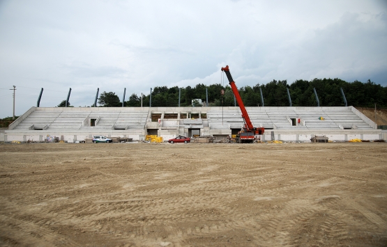 Sapanca Spor Tesisleri'nin kaba inşaatı bitti!
