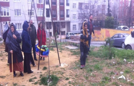 Alibeyköy'deki parka yapılacak bina projesi protesto edildi!