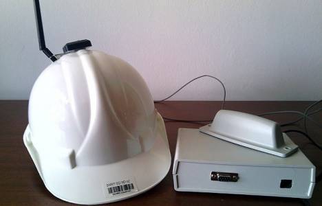 İnşaat kazalarına karşı sensörlü baret!