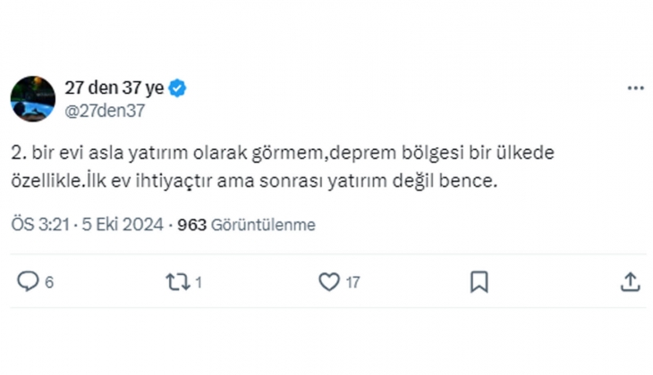 İkinci ev yatırım olarak görülmeli mi? Vatandaşlar ne dedi? 