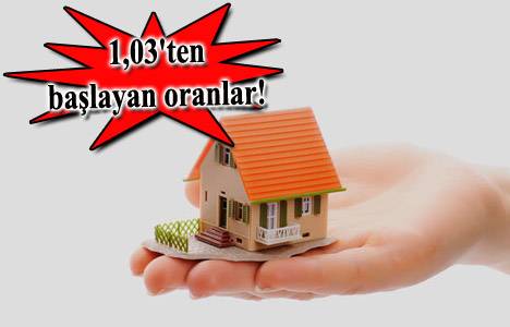 Bankaların konut kredisi faiz oranları 2014! 2 bankada düşüş yaşandı!