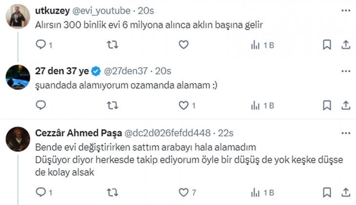 Ev ve araba fiyatları düşüyor! TL değer kazanmaya devam ederse daha rahat konut alınır!