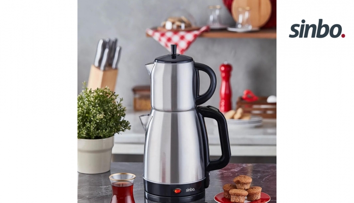 Çay tiryakilerine müjde! Merakla beklenen Sinbo STM-5831 paslanmaz çelik çay makinesi piyasaya çıktı!
