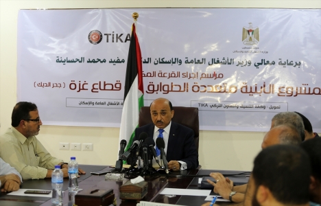 TİKA'dan Gazze'ye 320 konut!