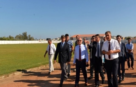 Özdemir Çakacak açılış öncesi Anamur'da inceleme yaptı!