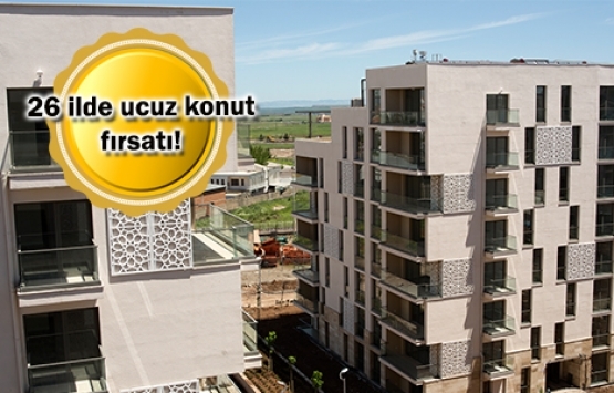 TOKİ'den 104 bin TL'ye konut!