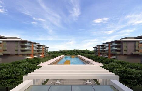 Antalya Casa Diva 72 konuttan meydana geliyor!