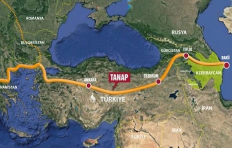 TANAP Hattı Projesi'nin temeli bugün atılıyor!