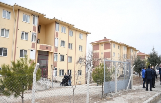 Çorum'da toprak kayması nedeniyle binalar tahliye edildi!