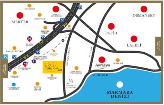 Kadınlara özel Zeruj Port AVM adres!